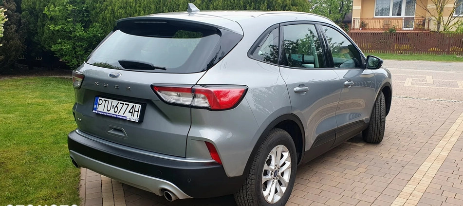 Ford Kuga cena 108000 przebieg: 87784, rok produkcji 2021 z Sieraków małe 211